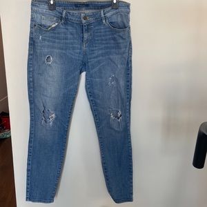 Guess ripped jeans